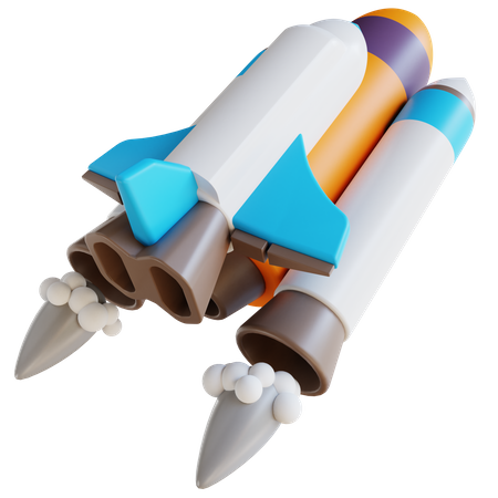 Space Shuttle  3D Icon