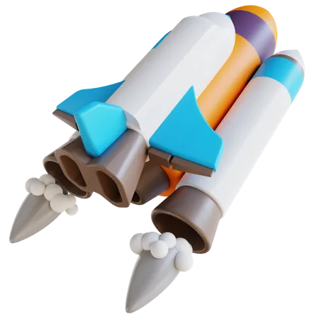 Space Shuttle  3D Icon