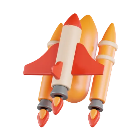 Space Shuttle  3D Icon