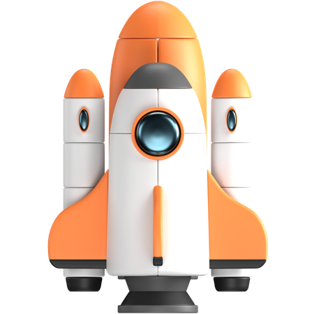 Space Shuttle  3D Illustration