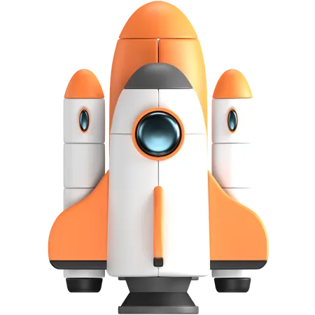 Space Shuttle  3D Illustration