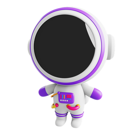 Raumfahrer  3D Icon