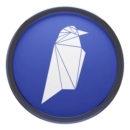 Ravencoin  3D Icon