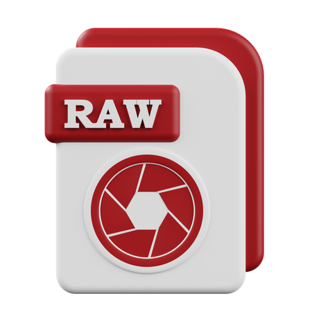 RAW  3D Icon