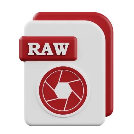 RAW  3D Icon