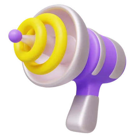 Ray Gun  3D Icon