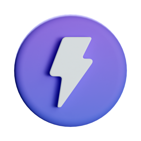 Iluminación  3D Icon