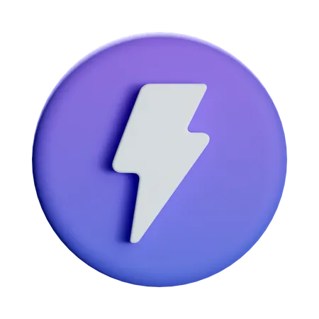 Iluminación  3D Icon