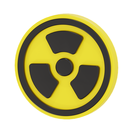 Radiation  3D Icon