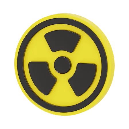 Radiation  3D Icon