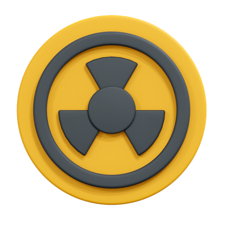 Radiation  3D Icon