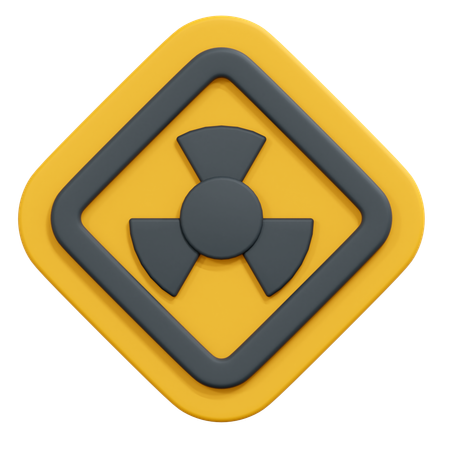 Radiation  3D Icon