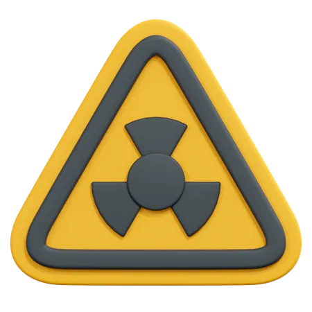 Radiation  3D Icon