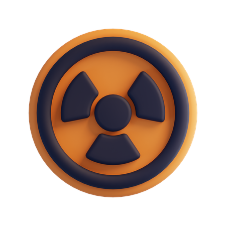 Radiation  3D Icon