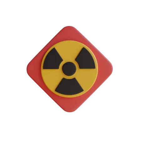 Radiation  3D Icon