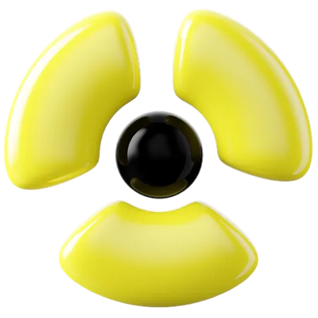 Radiation  3D Icon