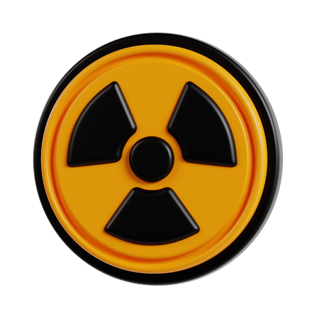 Radiation  3D Icon