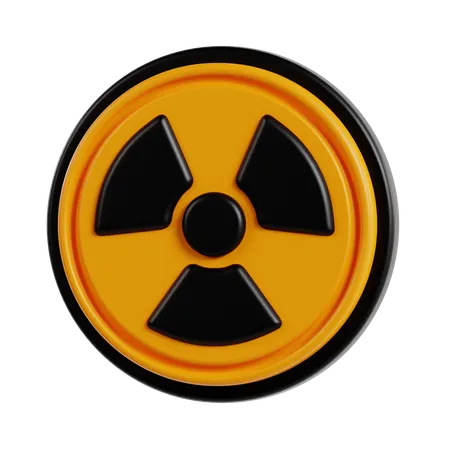 Radiation  3D Icon