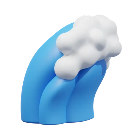 Raz-de-marée  3D Icon