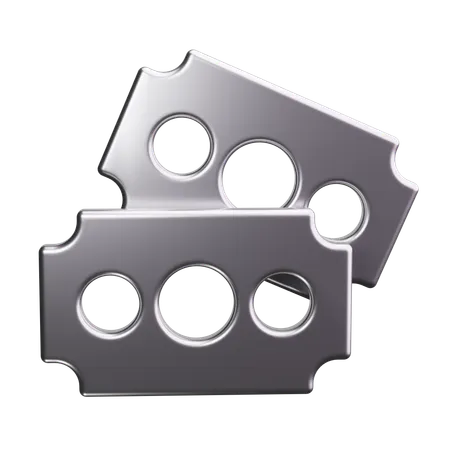 Razor Blade  3D Icon