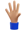 Reach Up hand gesture