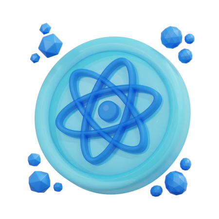 React  3D Icon