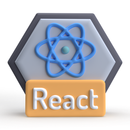 React JS  3D Icon