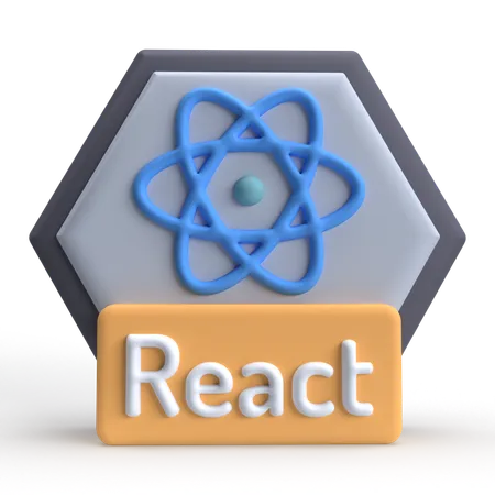 React JS  3D Icon