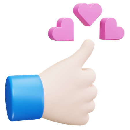 Réaction amoureuse  3D Icon