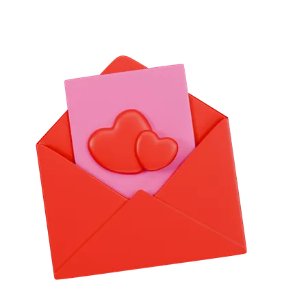 Read Love Letters  3D Icon