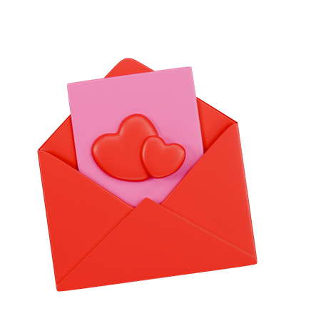 Read Love Letters  3D Icon