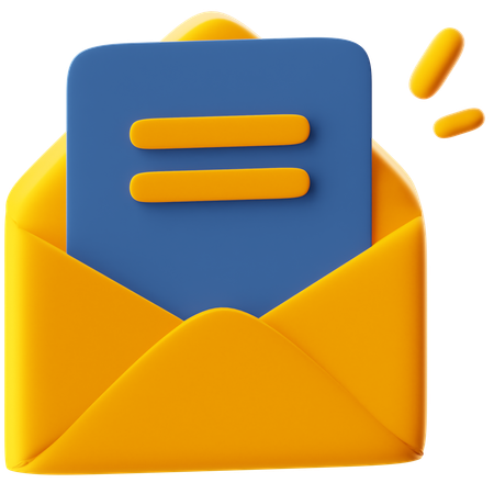 Read Mail  3D Icon