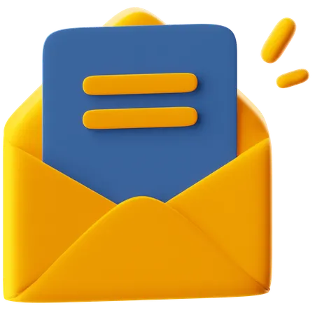 Read Mail  3D Icon