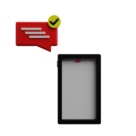 Read Message  3D Icon