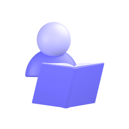 Reader  3D Icon