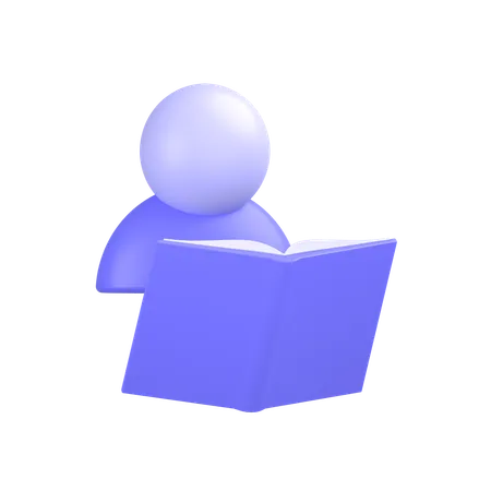 Reader  3D Icon