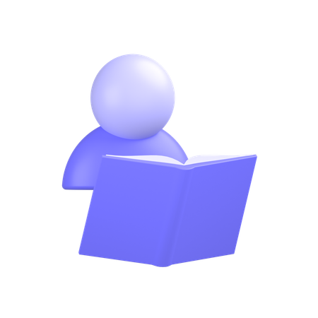 Reader  3D Icon