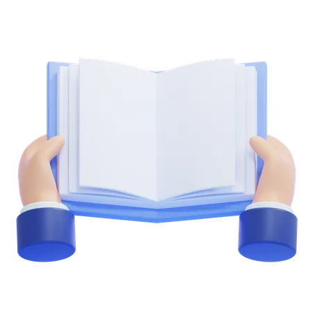 Reading  3D Icon