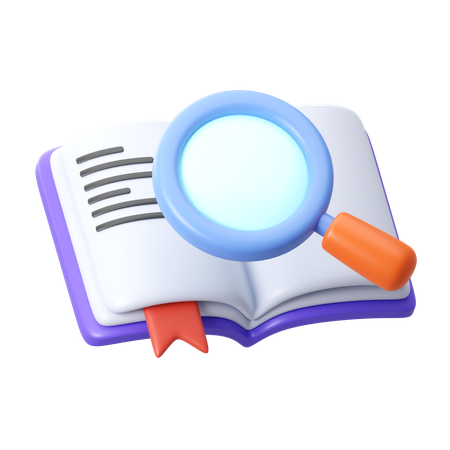 Reading  3D Icon