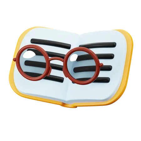 Reading  3D Icon