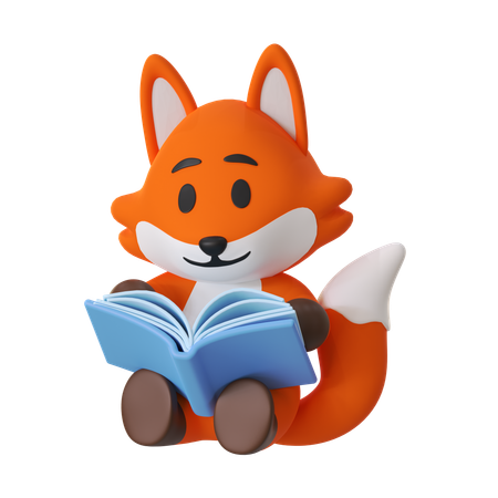 Reading  3D Icon