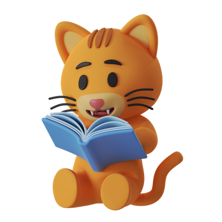 Reading  3D Icon