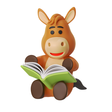 Reading  3D Icon