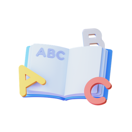 Reading  3D Icon