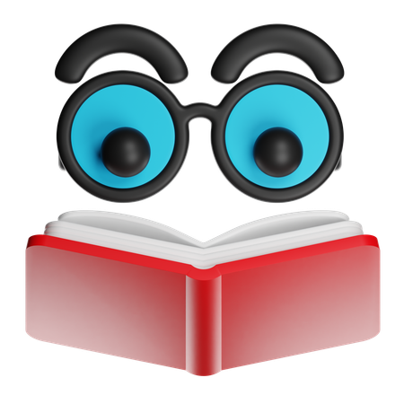 Reading  3D Icon