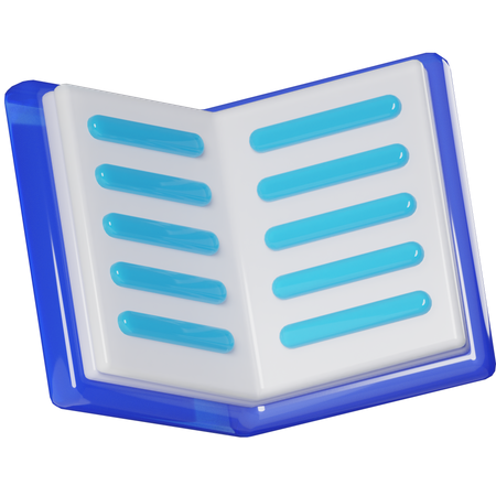 Reading  3D Icon