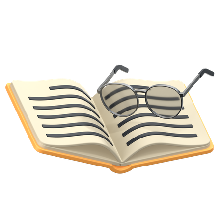 Reading  3D Icon