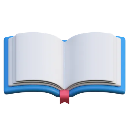 Reading Book  3D Icon