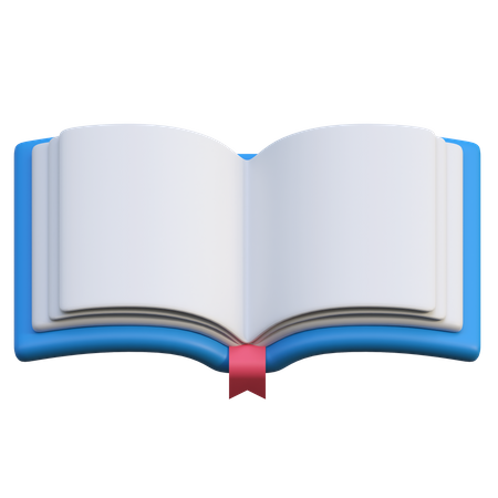 Reading Book 3D Icon