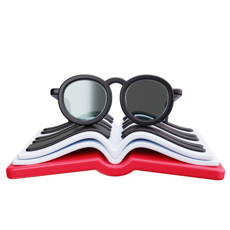 Reading Glasses  3D Icon